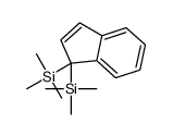trimethyl-(1-trimethylsilylinden-1-yl)silane Structure