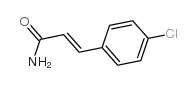 4-氯肉桂酰胺结构式