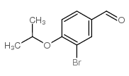 3-溴-4-异丙氧基苯甲醛结构式