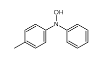 N-phenyl-N-p-tolyl-hydroxylamine结构式