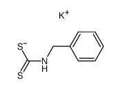 potassium benzylcarbamodithioate Structure