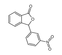 3-(3-nitrophenyl)-3H-isobenzofuran-1-one结构式
