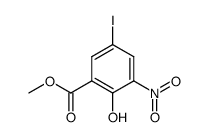 Salicylic acid, 5-iodo-3-nitro-, methyl ester picture