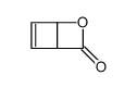 3-oxabicyclo[2.2.0]hex-5-en-2-one结构式