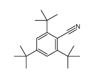 2,4,6-tritert-butylbenzonitrile结构式