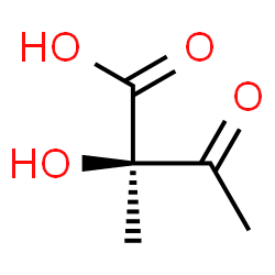 Butanoic acid, 2-hydroxy-2-methyl-3-oxo-, (R)- (9CI)结构式