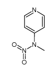 N-methyl-N-(4-pyridyl)-nitramine结构式