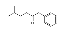 5-methyl-1-phenylhexan-2-one结构式