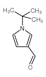 1-叔丁基-1H-吡咯-3-甲醛结构式