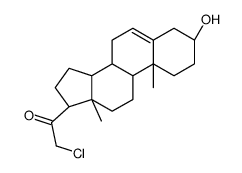 21-chloropregnenolone Structure