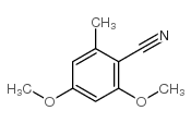 2,4-dimethoxy-6-methylbenzonitrile structure