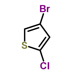 4-Bromo-2-chlorothiophene Structure