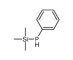 phenyl(trimethylsilyl)phosphane Structure