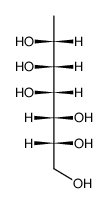 7-Deoxy-D-glycero-D-manno-heptitol structure