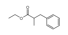 ethyl 2-methyl-3-phenylpropanoate结构式
