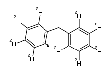 bis-pentadeuteriophenyl-methane结构式