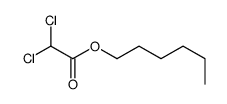 hexyl 2,2-dichloroacetate Structure