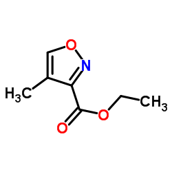 Ethyl 4-methyl-1,2-oxazole-3-carboxylate Structure