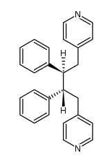 +--2,3-Diphenyl-1,4-di-(4-pyridyl)butan结构式