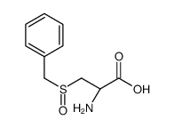 D-ALANINE, 3-[(S)-(PHENYLMETHYL)SULFINYL]-结构式