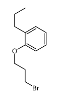 1-(3-bromopropoxy)-2-propylbenzene Structure