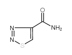 1,2,3-噻二唑-4-羧酰胺结构式