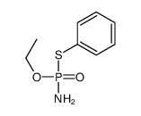 [amino(ethoxy)phosphoryl]sulfanylbenzene Structure