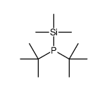 ditert-butyl(trimethylsilyl)phosphane Structure