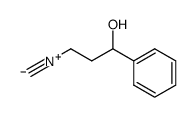 3-isocyano-1-phenyl-propan-1-ol结构式