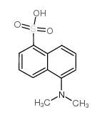 5-(Dimethylamino)-1-naphthalenesulfonic acid Structure