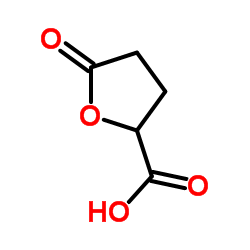 5-Oxotetrahydrofuran-2-carboxylic acid structure