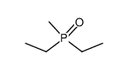 diethylmethylphosphine oxide Structure