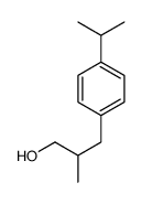 3-(p-cumenyl)-2-methylpropanol结构式