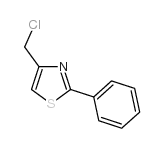4-(氯甲基)-2-苯基-1,3-噻唑结构式