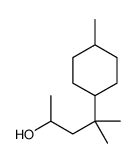 α,γ,γ,4-tetramethylcyclohexanepropanol Structure