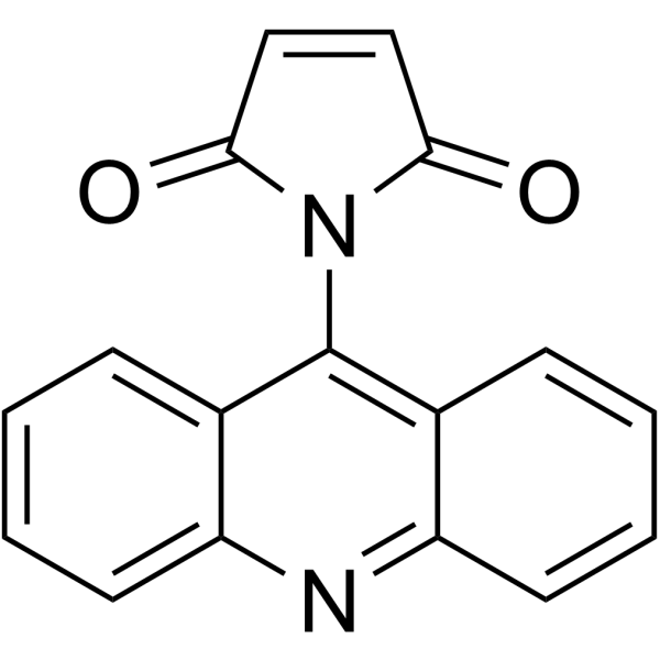 9-马来酰亚胺吖啶结构式