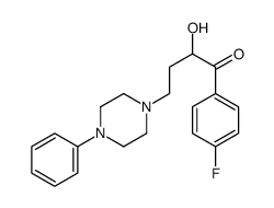 4'-fluoro-2-hydroxy-4-(4-phenylpiperazin-1-yl)butyrophenone Structure