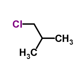 Isobutyl chloride Structure
