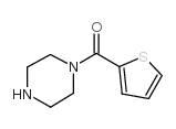 1-(2-噻吩基羰基)哌嗪 CF3COOH结构式