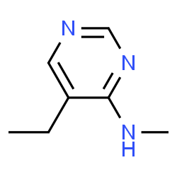 4-Pyrimidinamine, 5-ethyl-N-methyl- (9CI)结构式