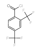 2,4-bis(trifluoromethyl)benzoyl chloride structure