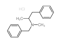 benzphetamine hydrochloride Structure