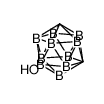 9-hydroxy-m-carborane Structure