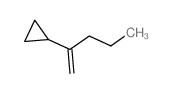 1-Pentene, 2-cyclopropyl- Structure