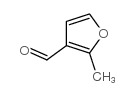 2-甲基-3-呋喃甲醛结构式