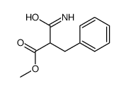 methyl 2-carbamoyl-3-phenylpropionate结构式