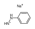 phenyl-hydrazine; sodium-compound结构式