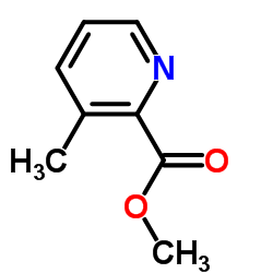 Methyl 3-methylpyridine-2-carboxylate Structure