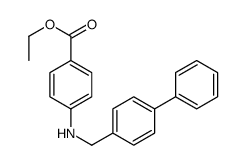 ethyl 4-[(4-phenylphenyl)methylamino]benzoate Structure