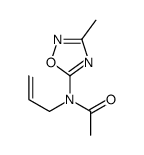 N-(3-methyl-1,2,4-oxadiazol-5-yl)-N-prop-2-enylacetamide Structure